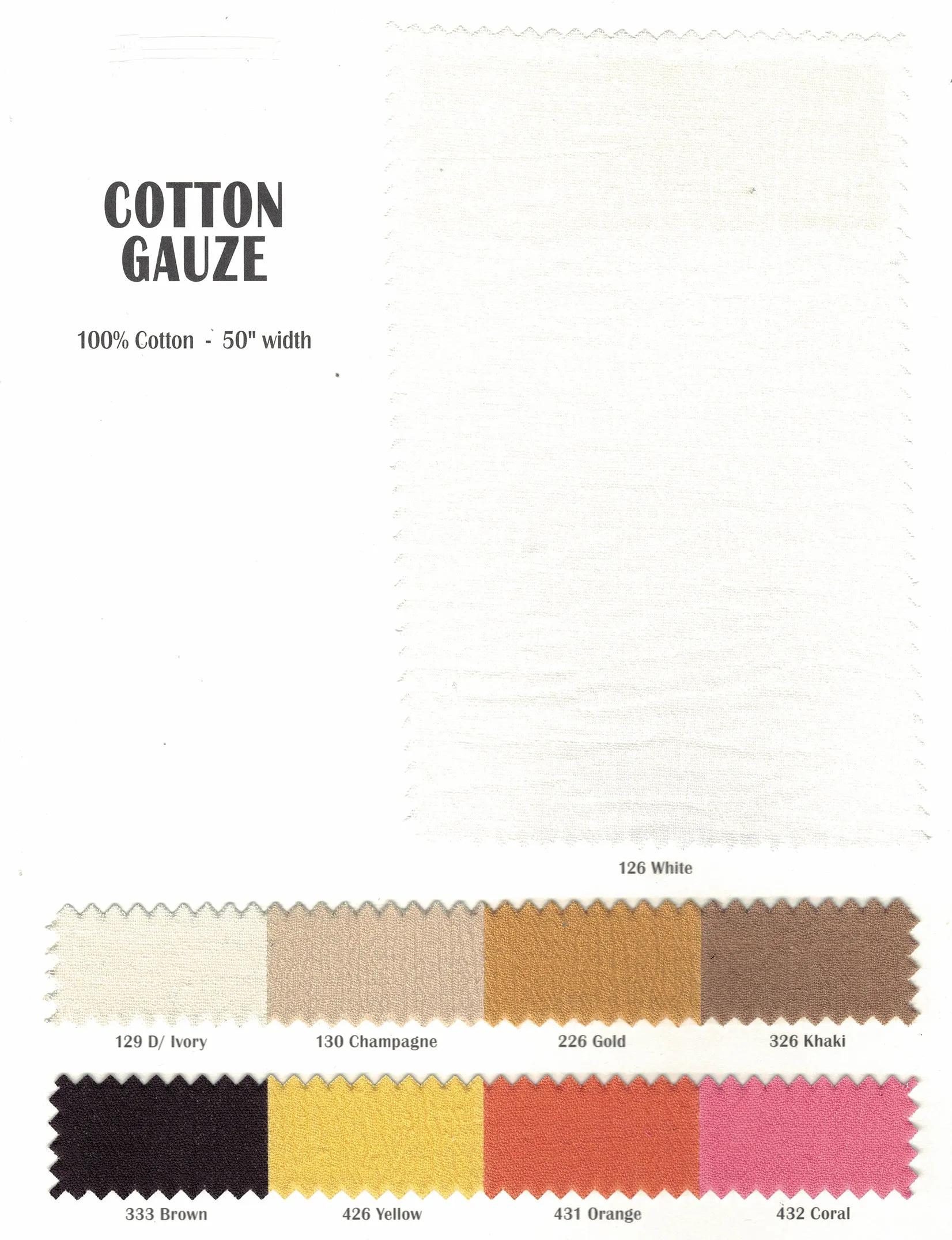 100% Cotton Gauze Table Runners | Multiple Sizes | Baby Hem Edge | 100% Muslin Table Runners |