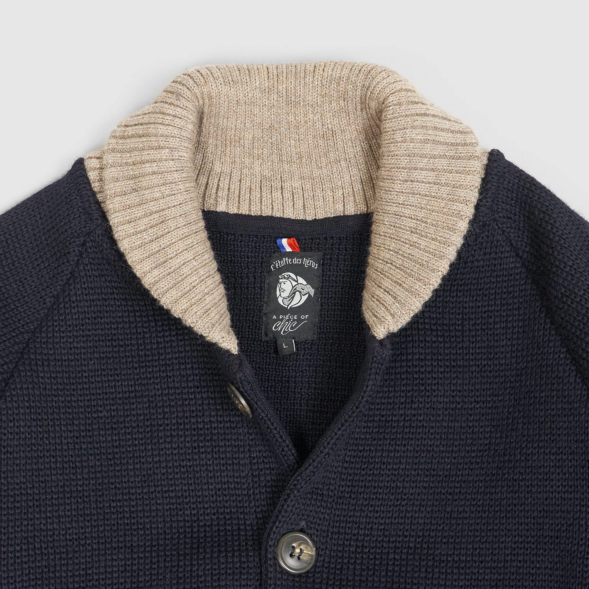 A Piece of Chic Wool Shawl Collar Cardiagan