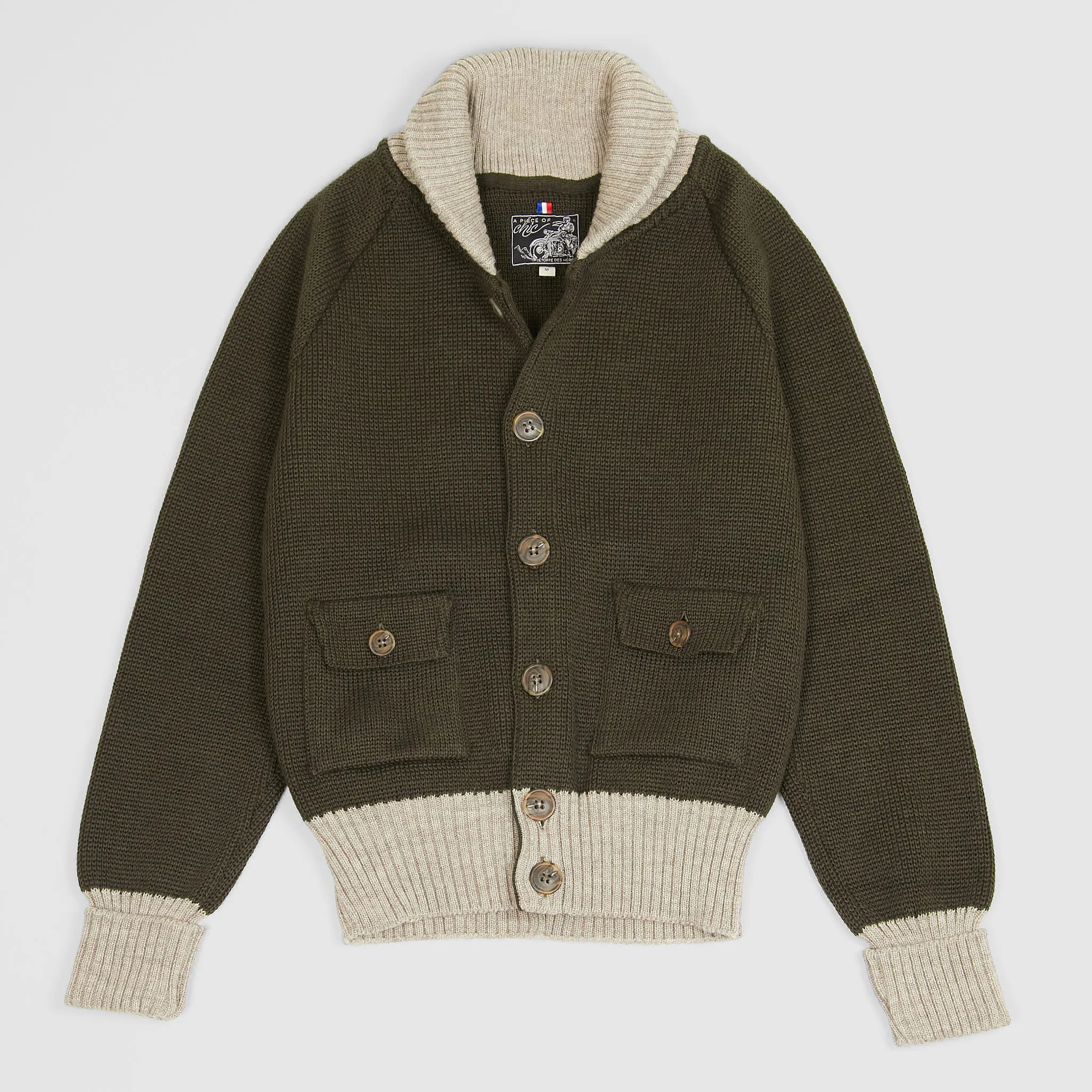 A Piece of Chic Wool Shawl Collar Cardiagan