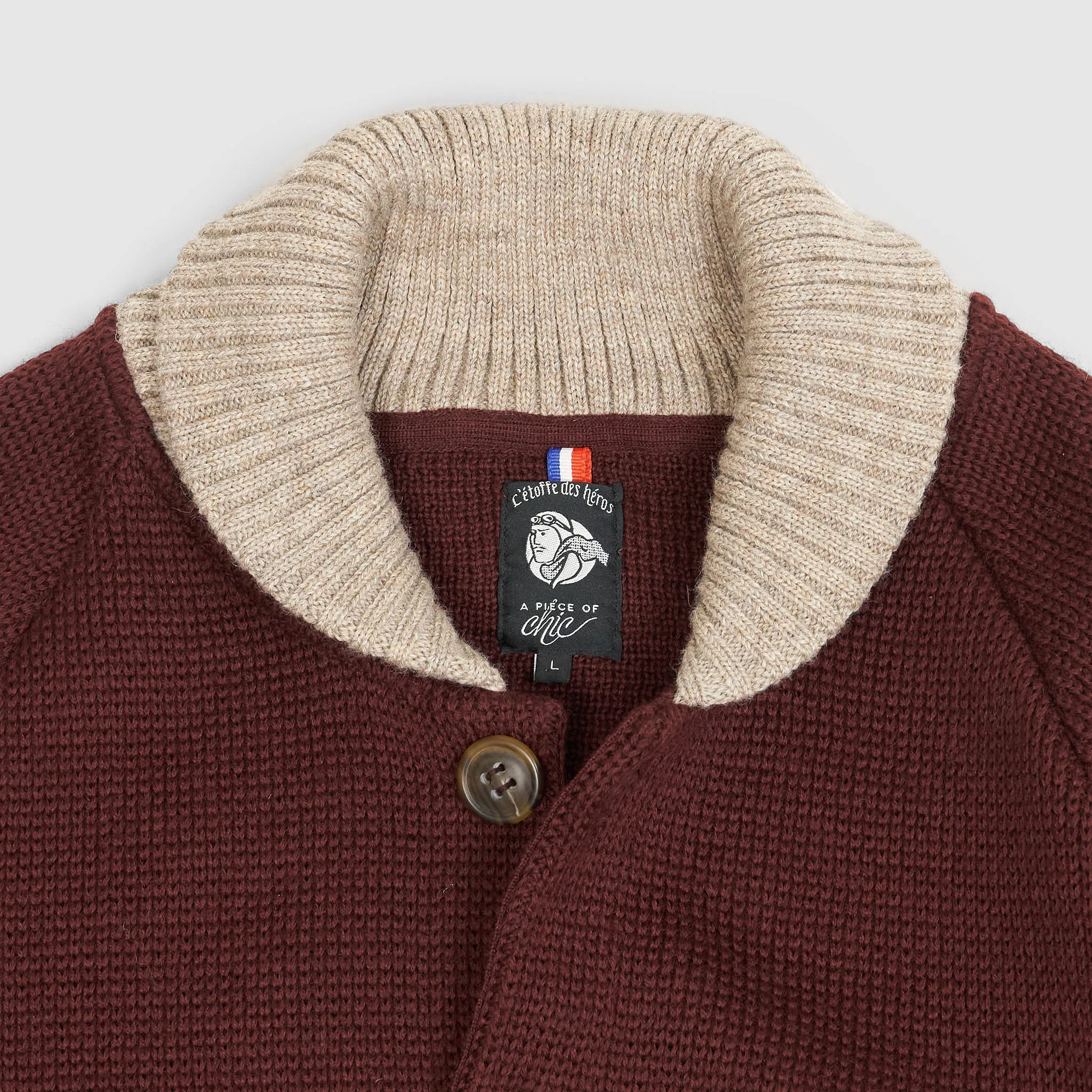 A Piece of Chic Wool Shawl Collar Cardiagan