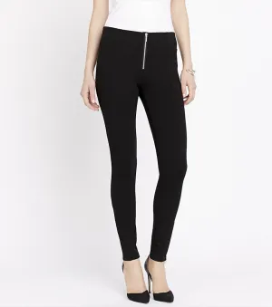 Basic Legging with Zippers JET BLACK