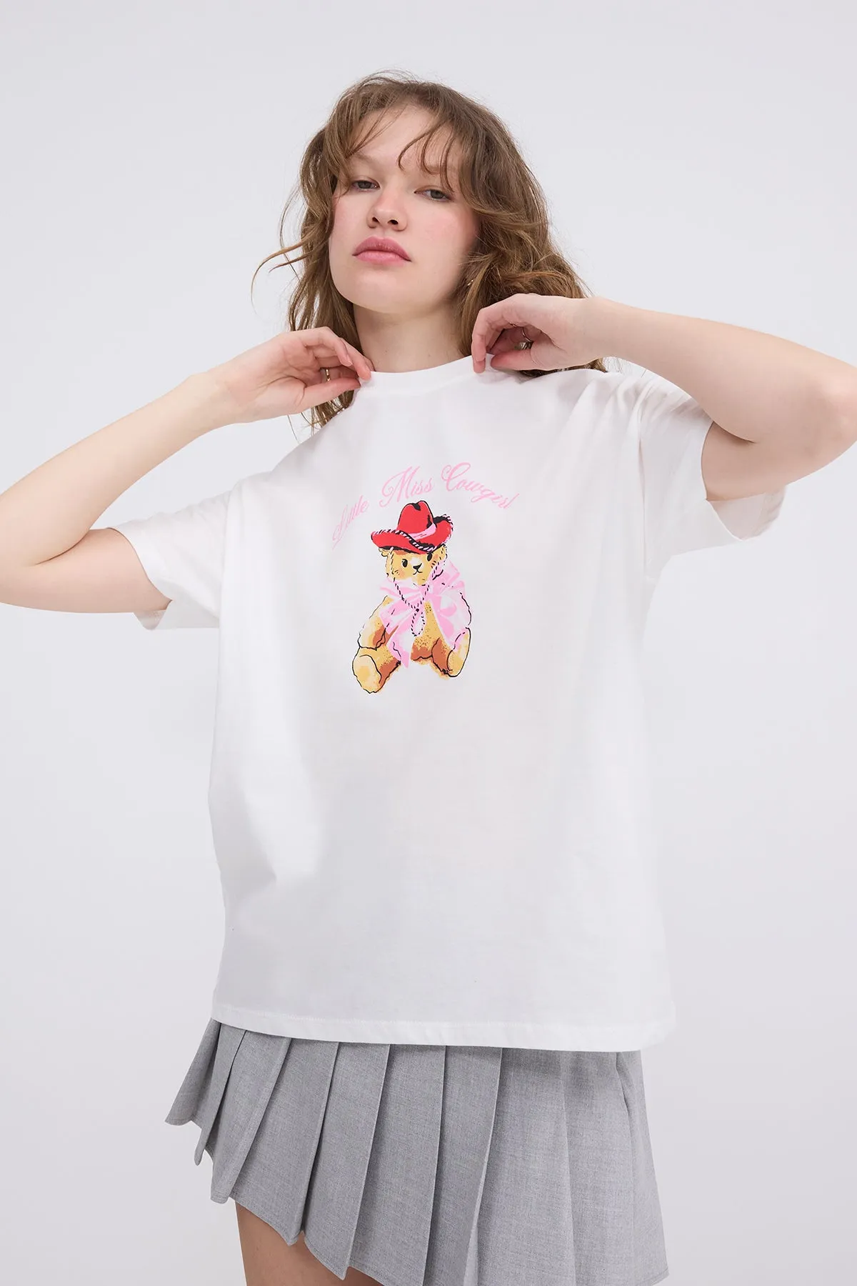 Bear Printed T-shirt