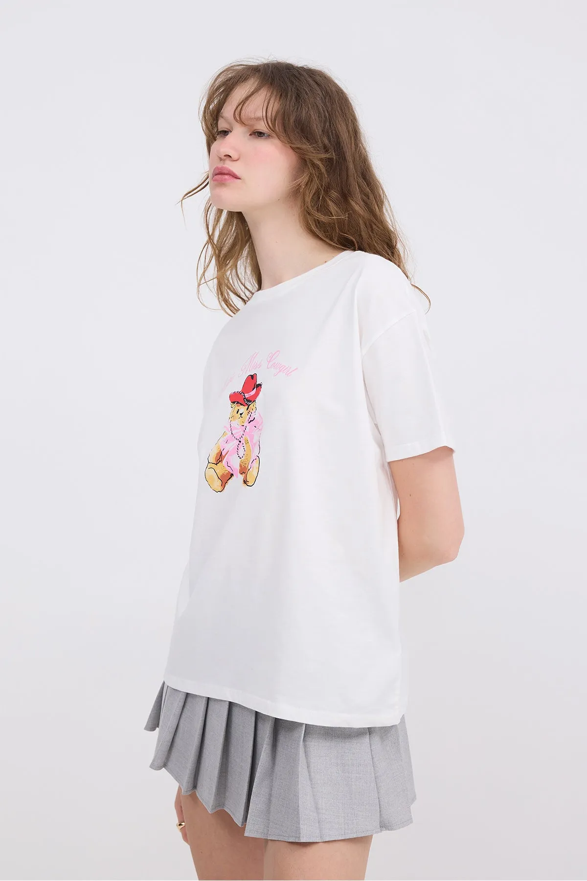 Bear Printed T-shirt