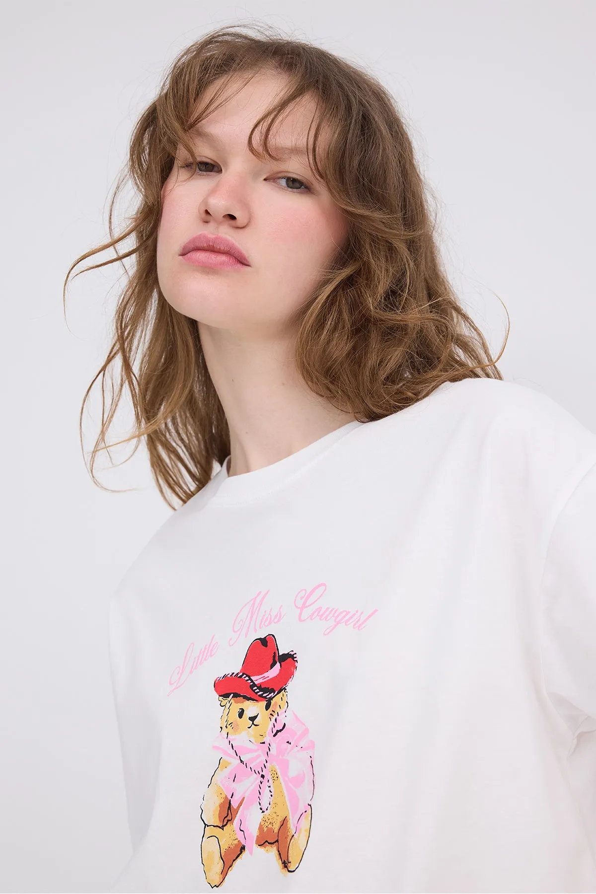 Bear Printed T-shirt
