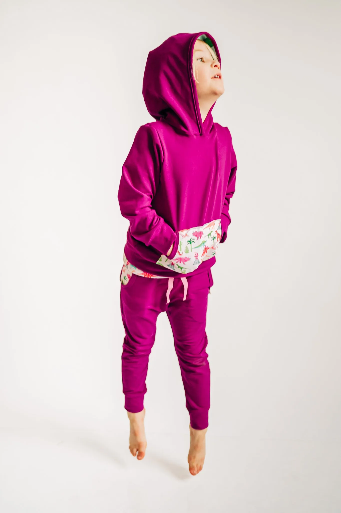 Berry-saurus Dino Hoodie
