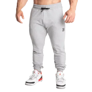 BETTER BODIES TAPERED JOGGERS V2 (Light Grey Melange) - ملابس رياضية