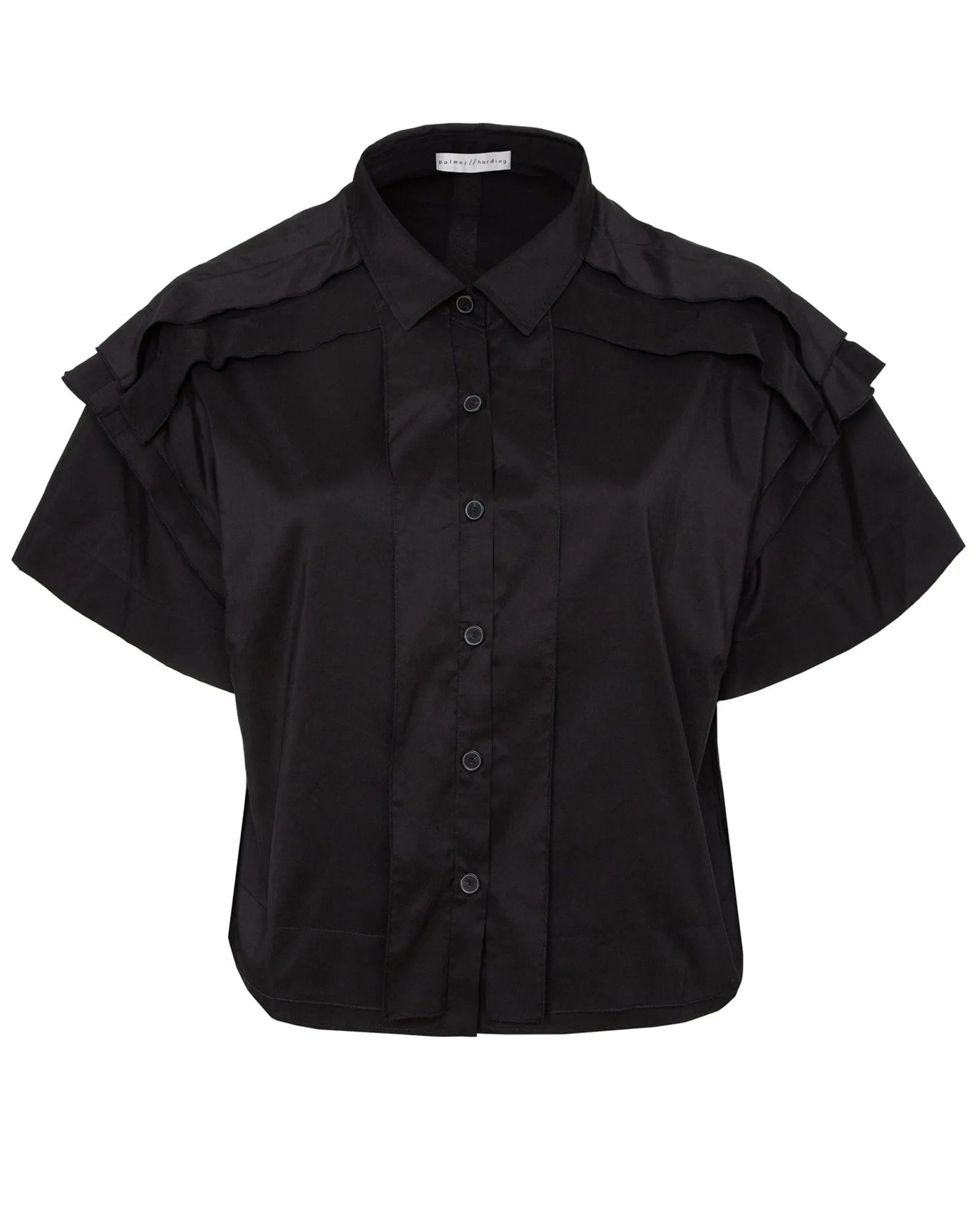 Bursting Excitement Short Shirt | Black