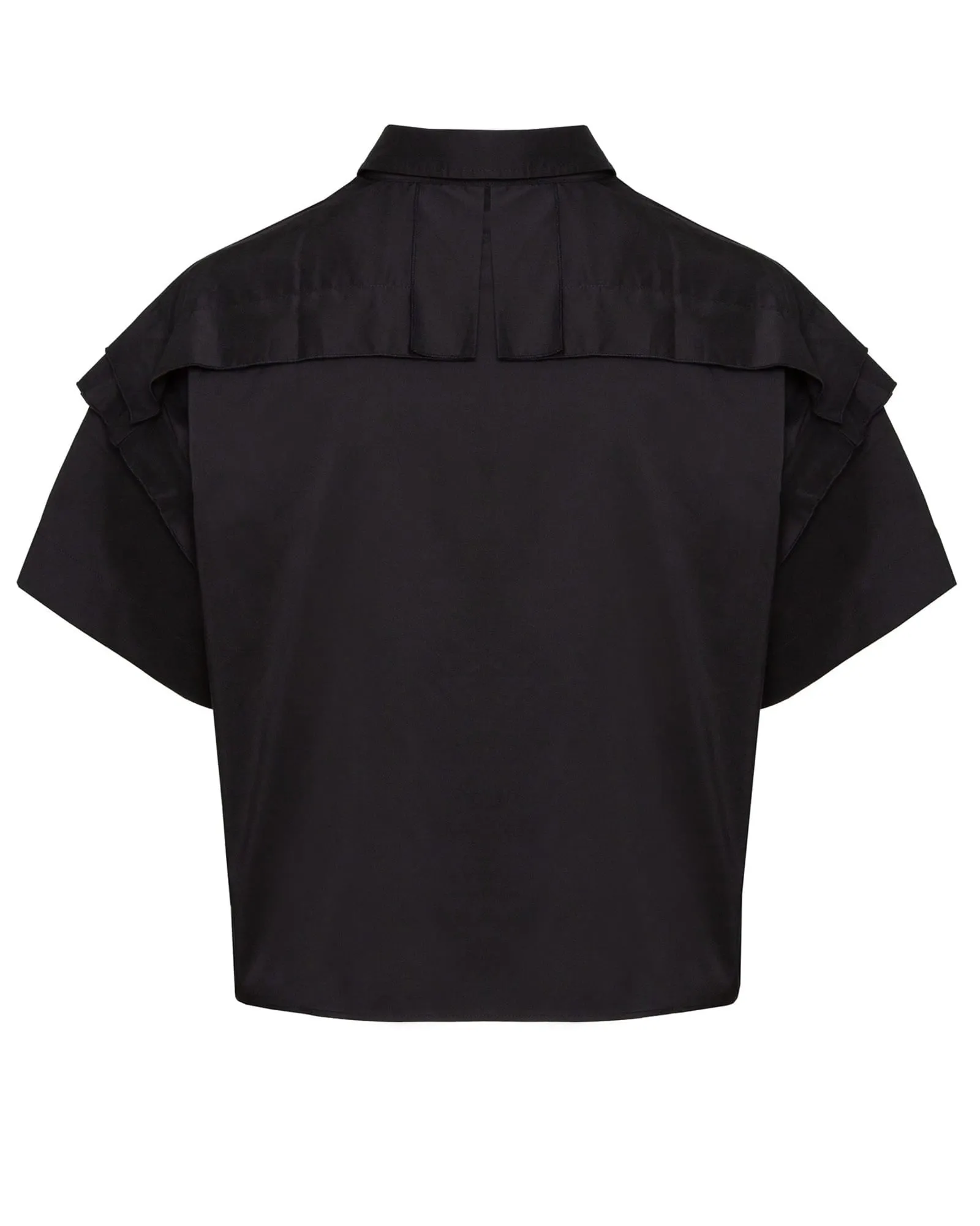 Bursting Excitement Short Shirt | Black