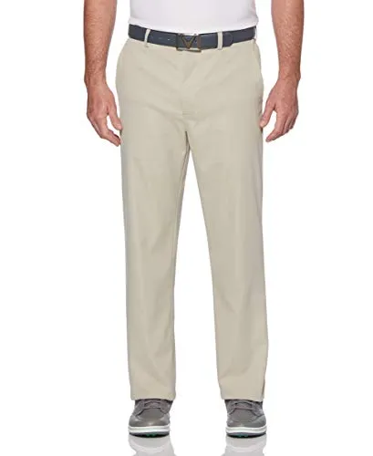 Callaway Men's Pro Spin 3.0 Stretch Golf Pants with Active Waistband (Waist Size 30 - 42 Big & Tall), Plaza Taupe, 34W x 32L