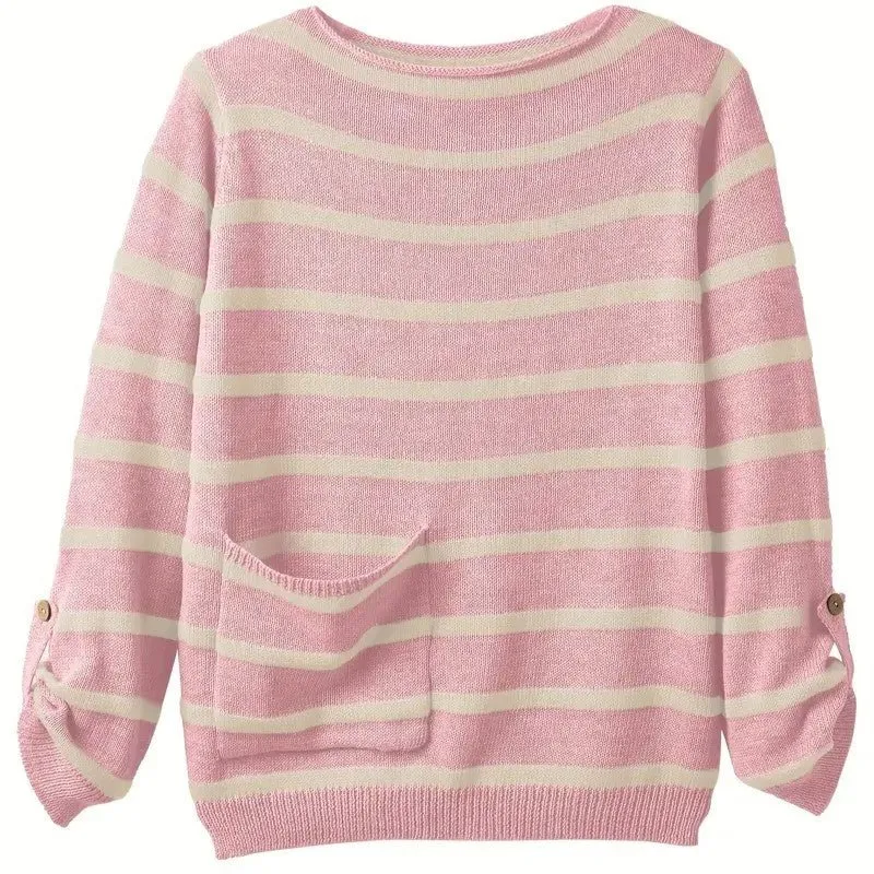 Callie | Chic Stribet Sweater