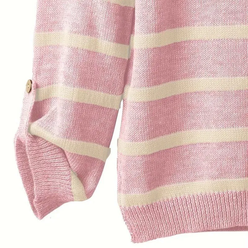 Callie | Chic Stribet Sweater