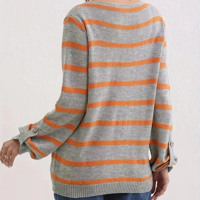 Callie | Chic Stribet Sweater
