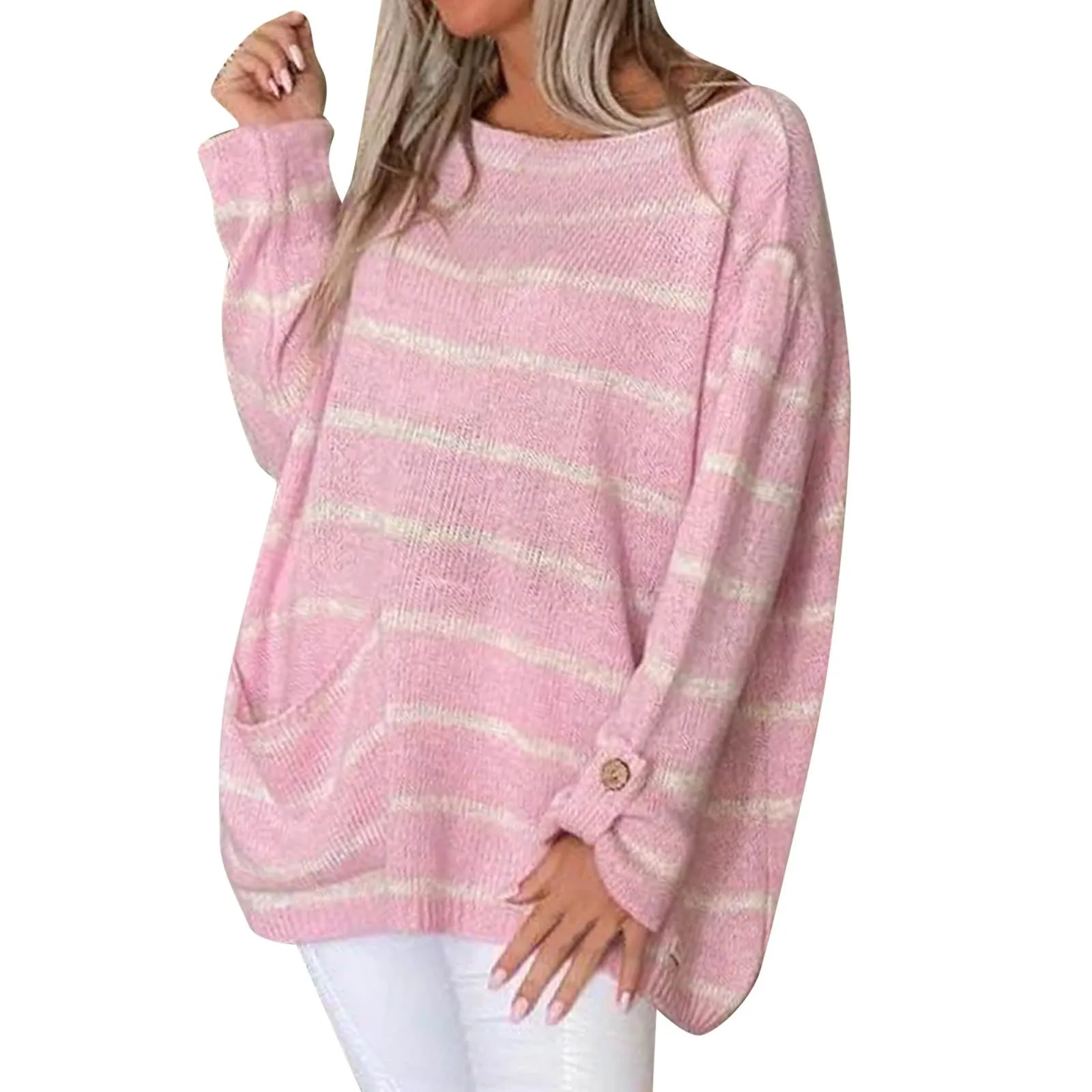 Callie | Chic Stribet Sweater