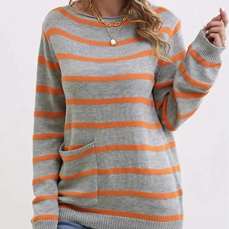 Callie | Chic Stribet Sweater
