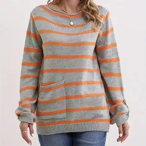Callie | Chic Stribet Sweater