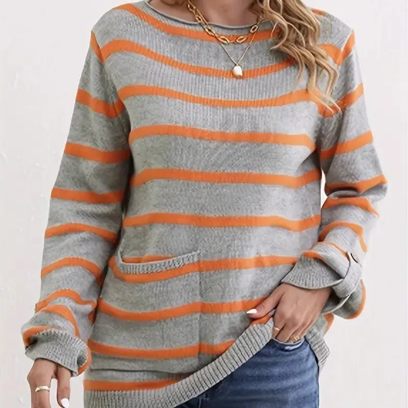 Callie | Chic Stribet Sweater