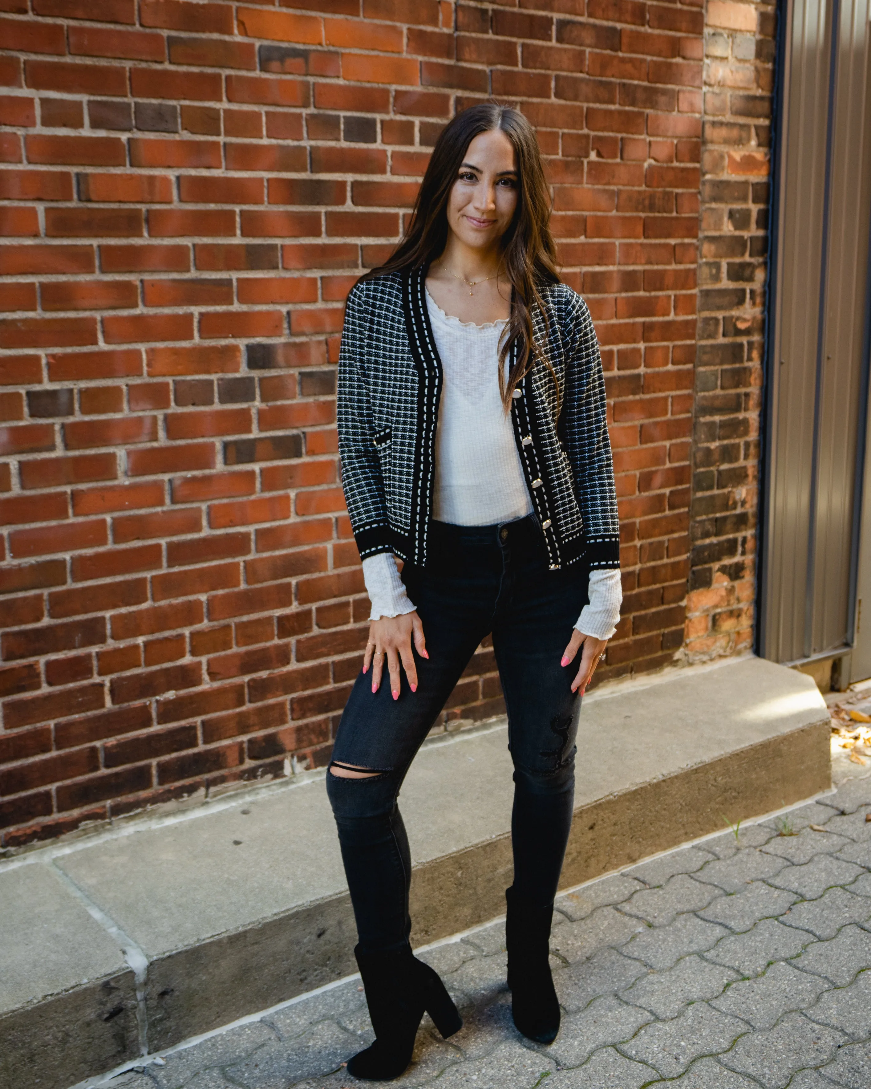 Chanel Tweed Cardigan
