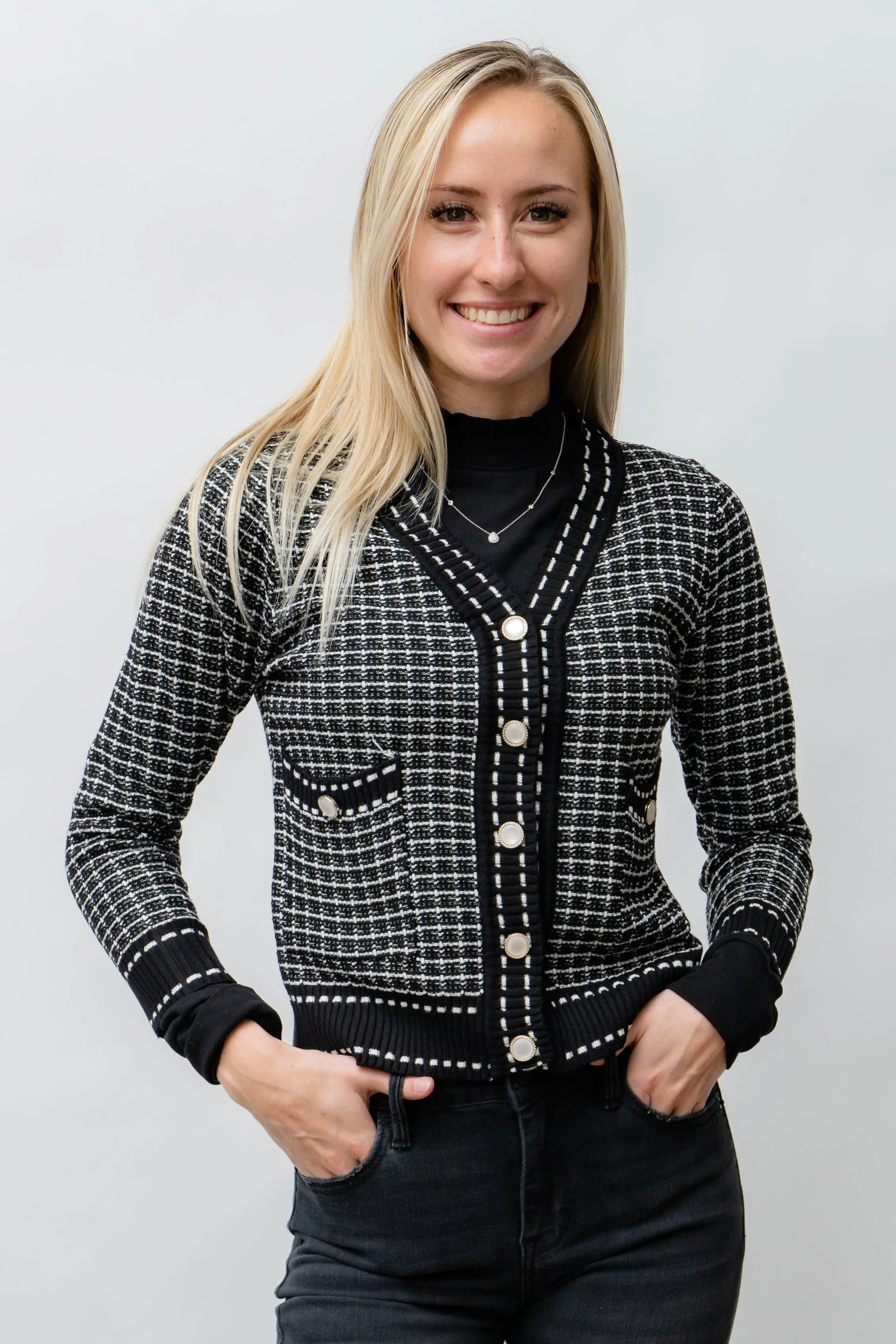Chanel Tweed Cardigan