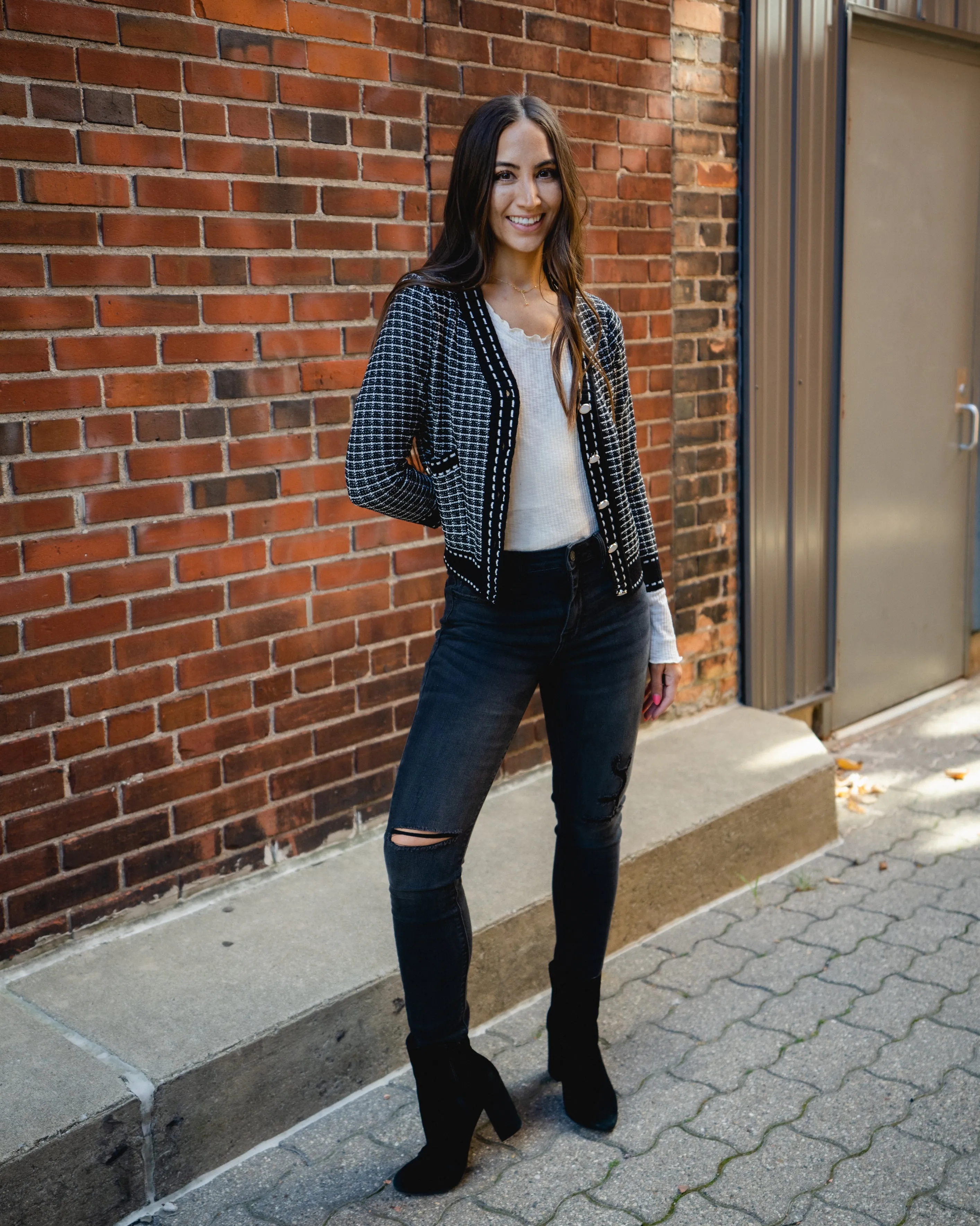Chanel Tweed Cardigan