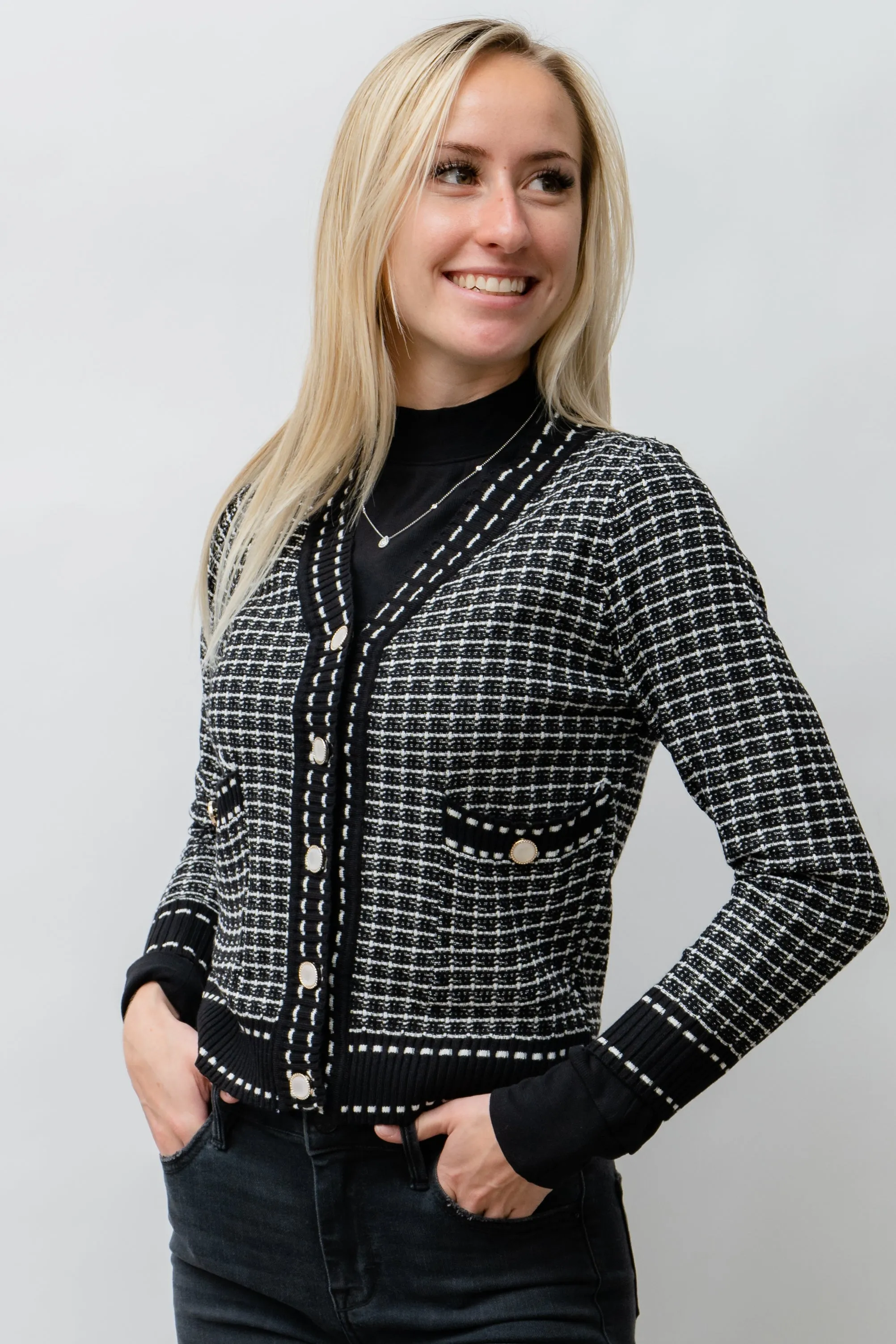 Chanel Tweed Cardigan