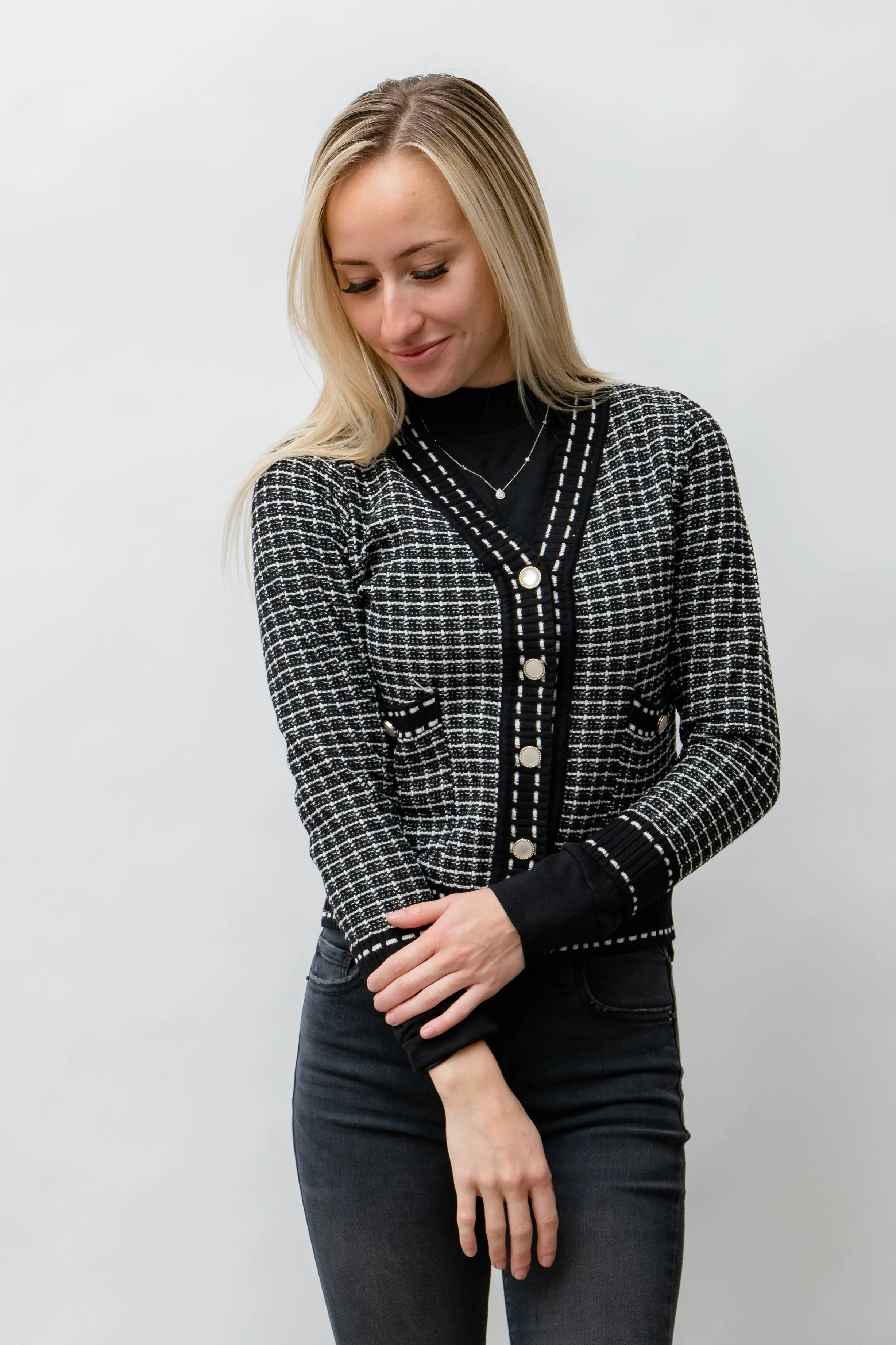 Chanel Tweed Cardigan