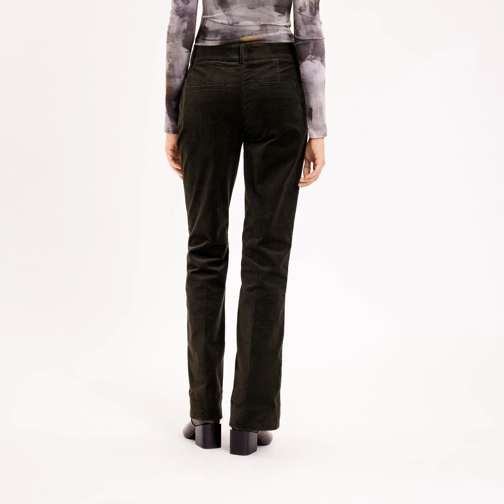ClaraFV 837 Dark Green Corduroy