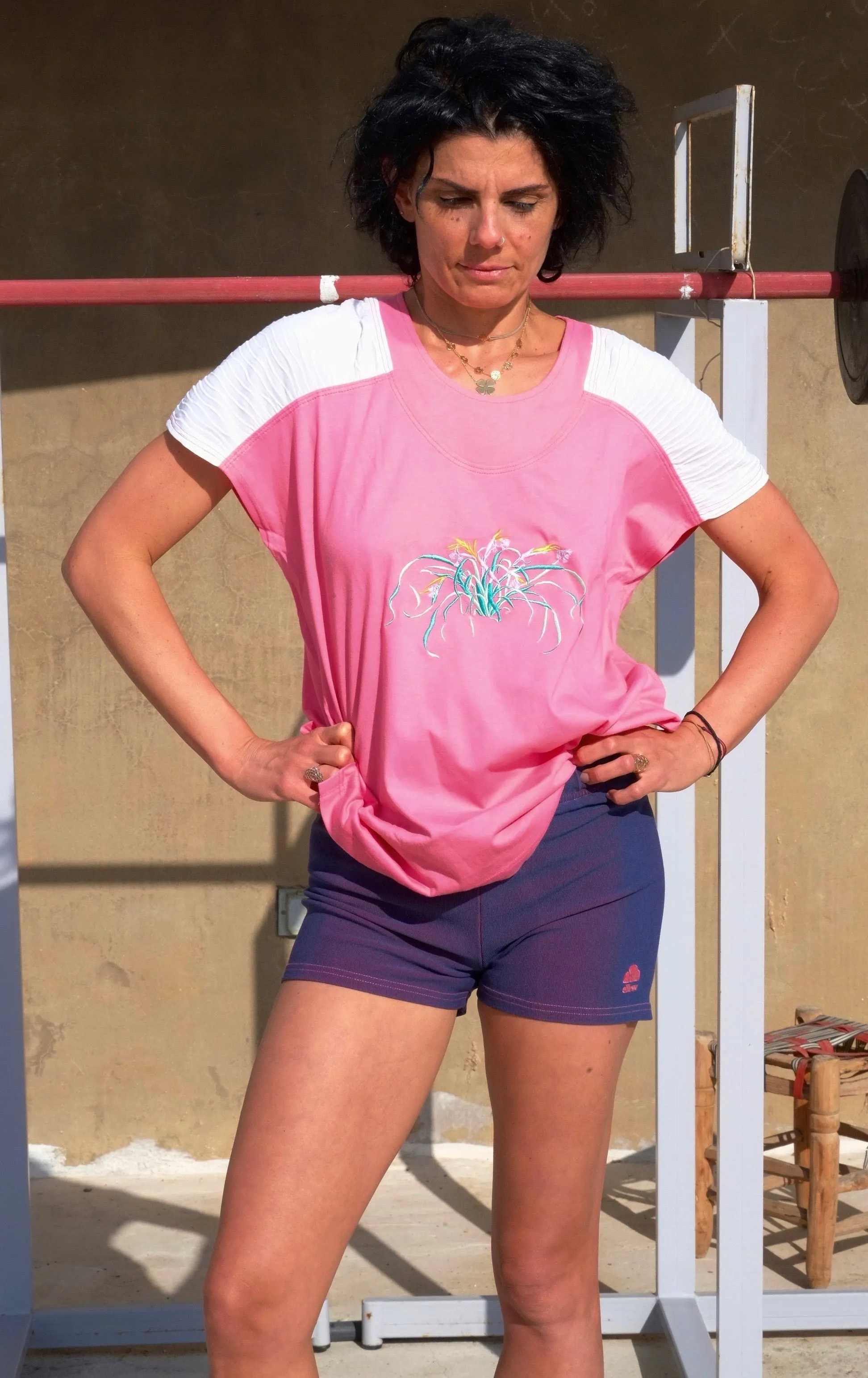 ELLESSE Shammar Embroidered T-Shirt