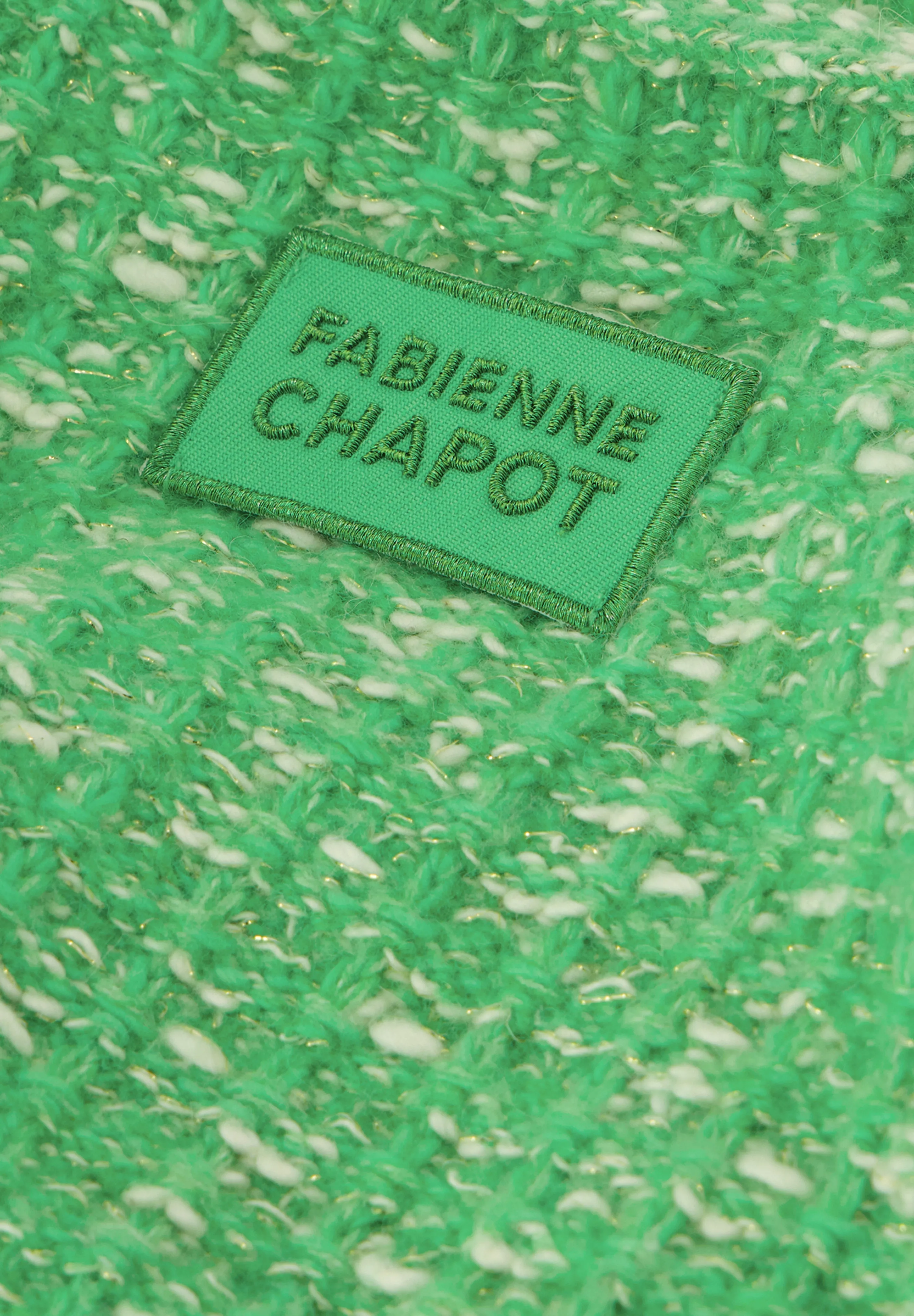 FABIENNE CHAPOT JOSHUA GREEN FRINGE CARDIGAN 125