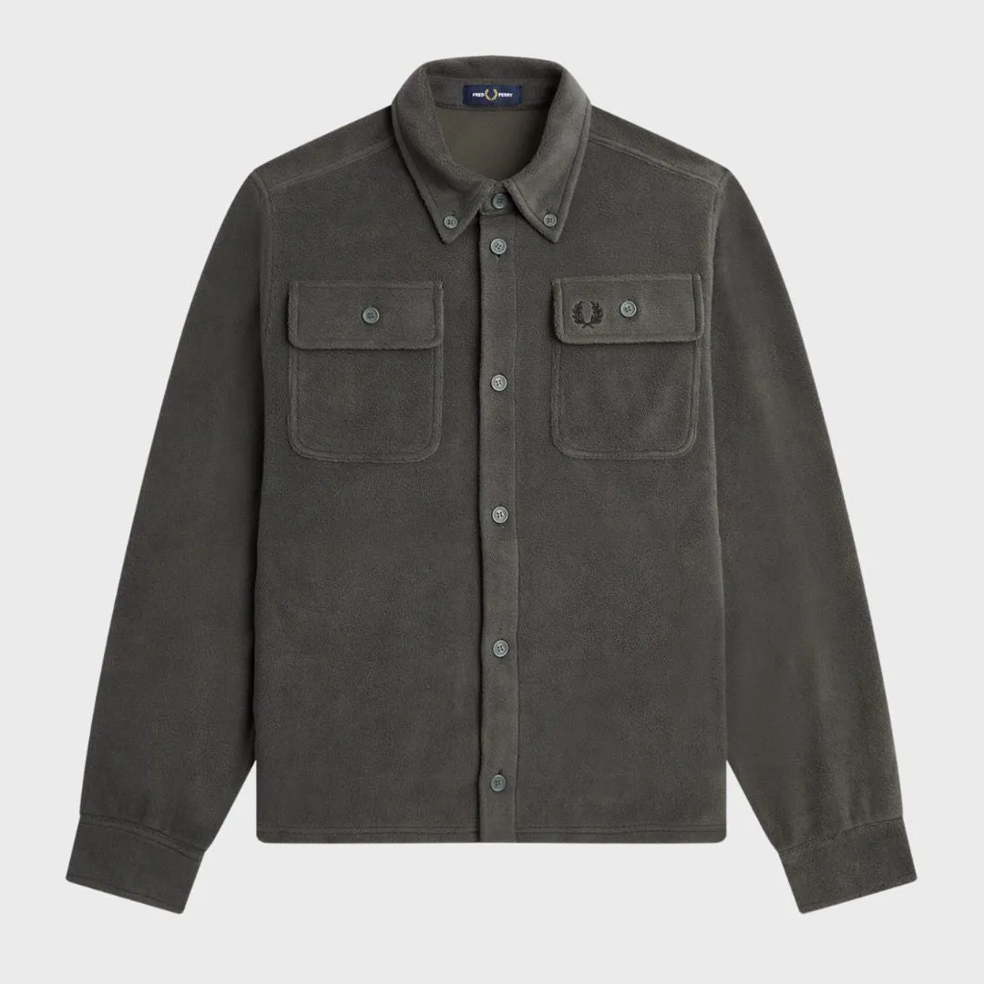 Fleece Overshirt (Field Green)