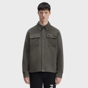 Fleece Overshirt (Field Green)