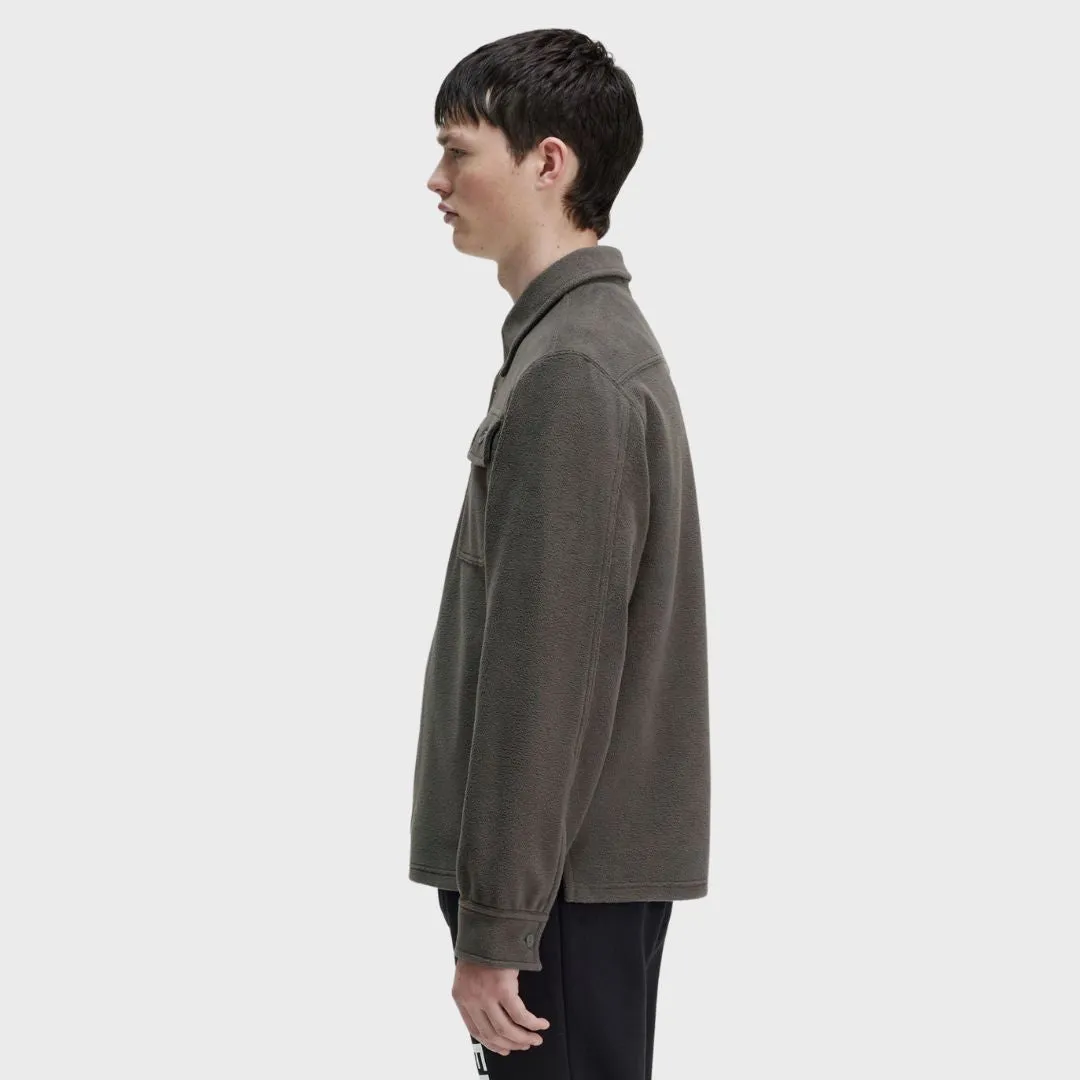 Fleece Overshirt (Field Green)