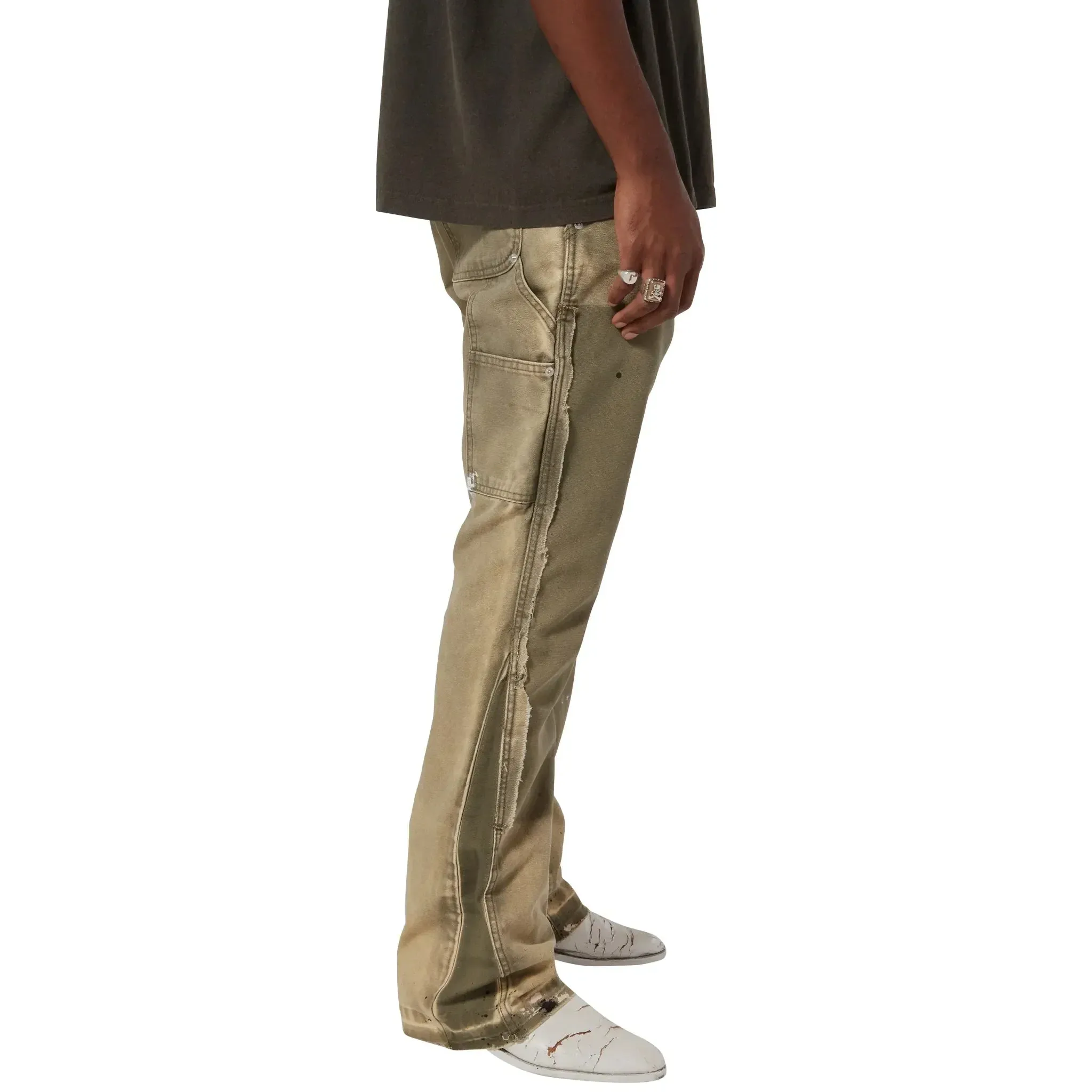 Gallery Dept. LA Carpenter Moss Flared Pants