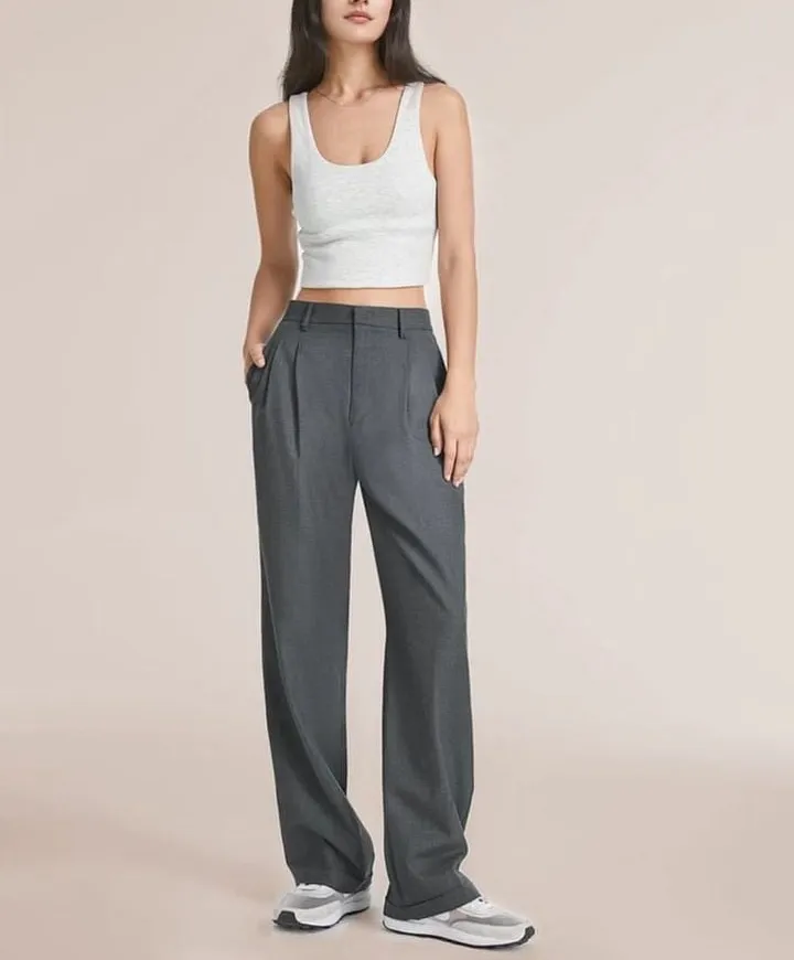 🔥Hot Promotion 49% OFF🔥HIGH WAIST TAILORED WIDE LEG PANTS