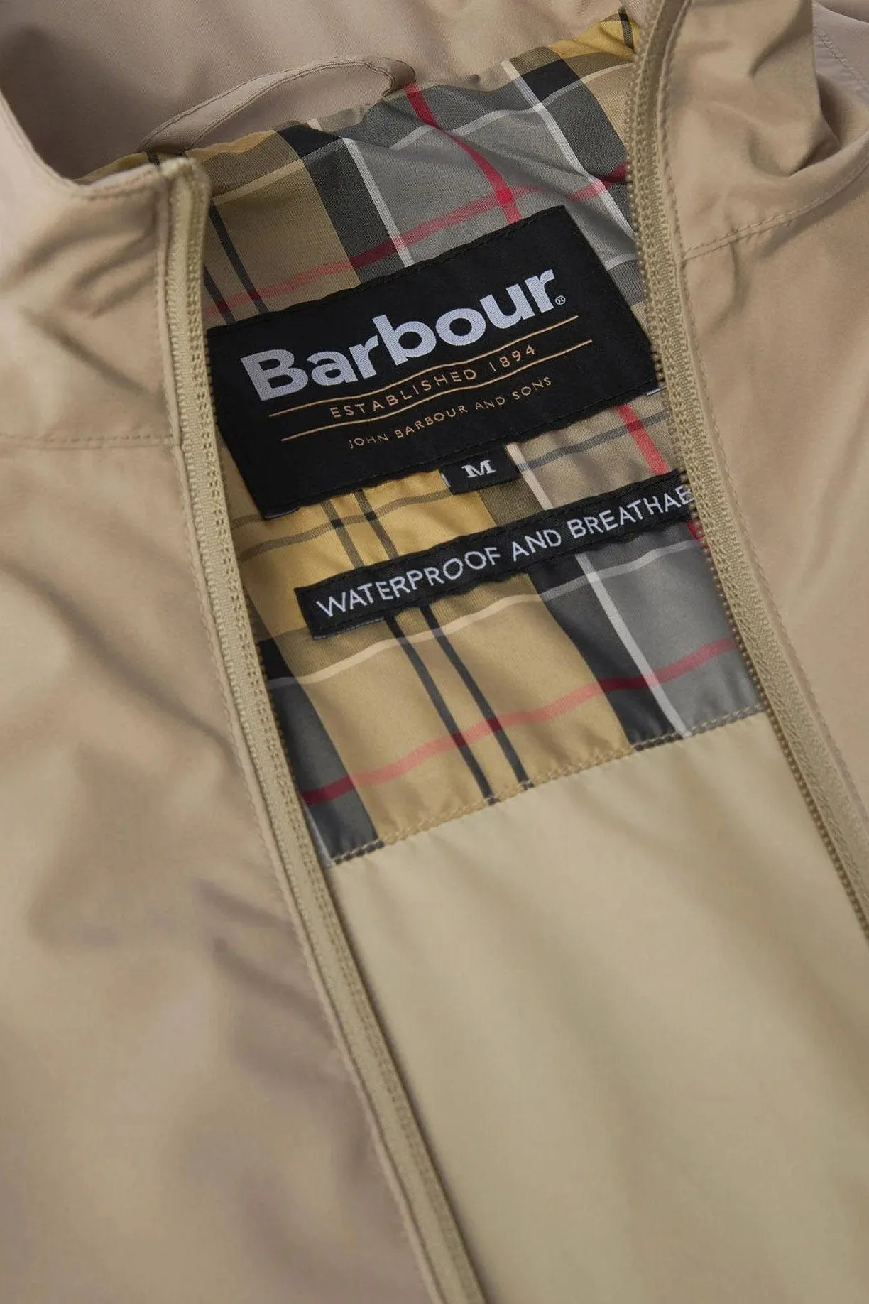 Korbel Waterproof Jacket - Washed Stone