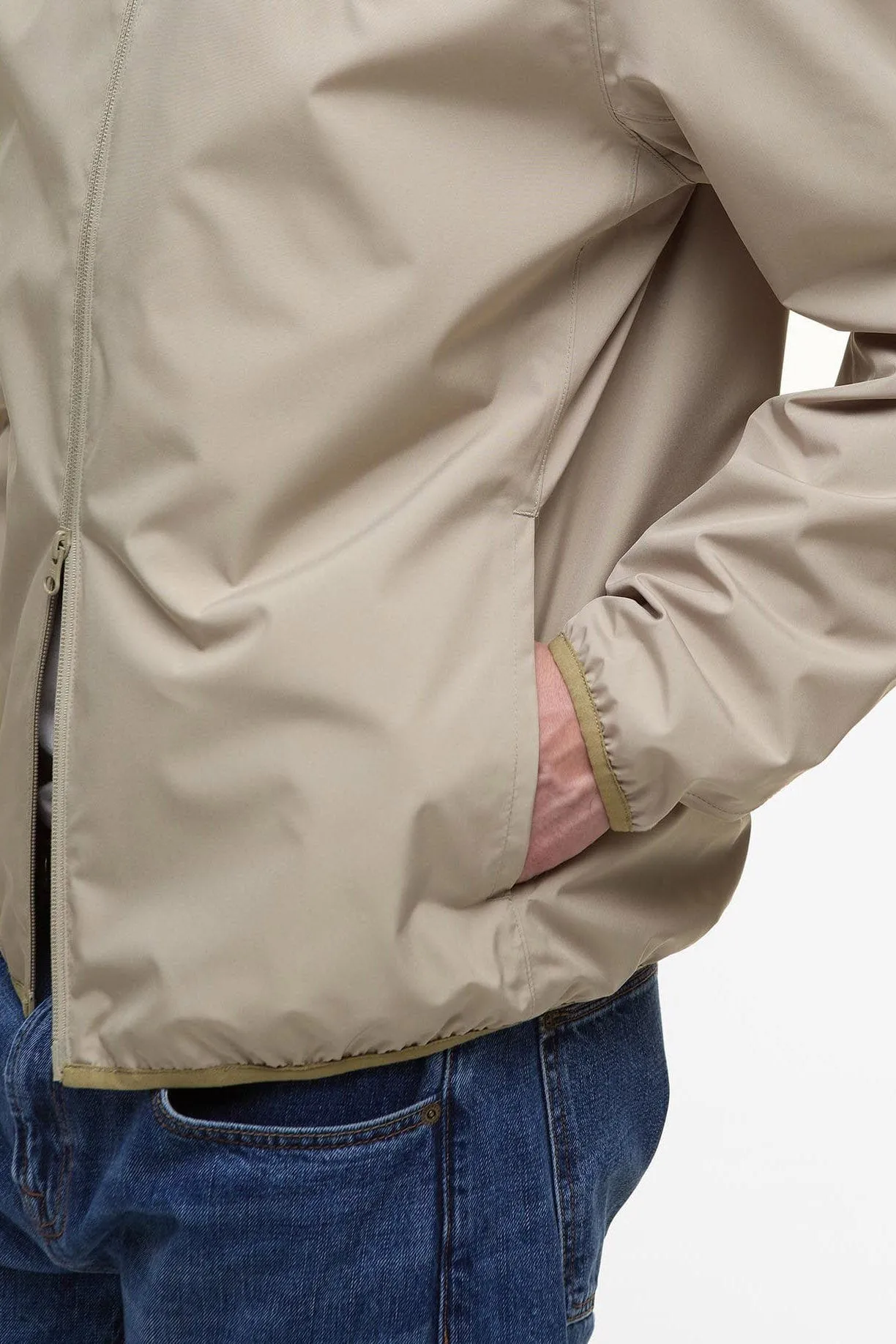Korbel Waterproof Jacket - Washed Stone