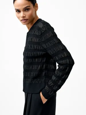 Melba Textured Long Sleeve Cardigan