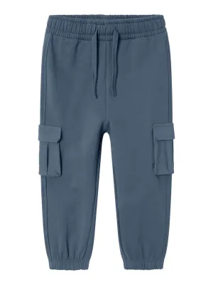 Name it Boys Cargo Sweatpants - Blue