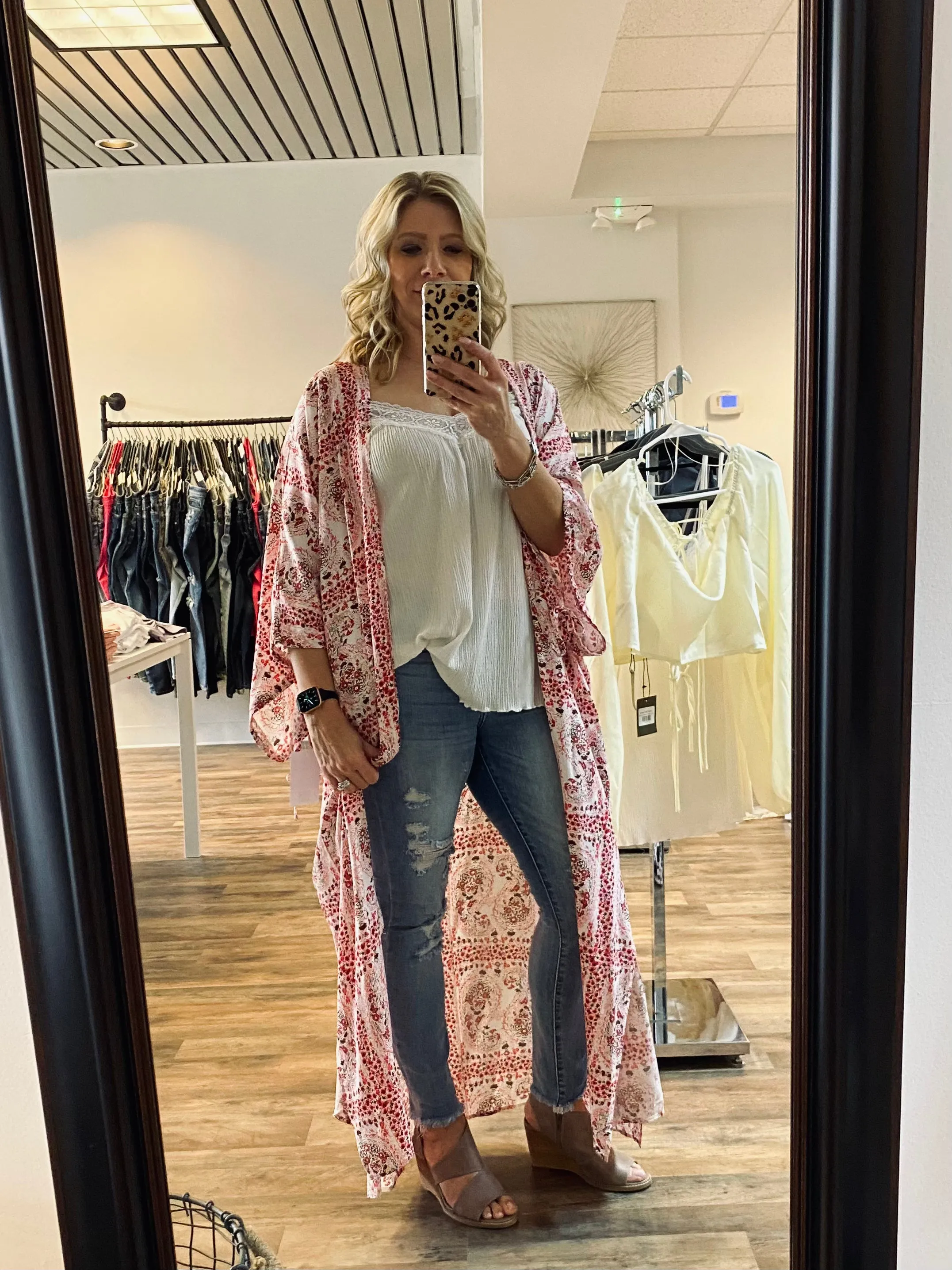 Open Front Summer Kimonos