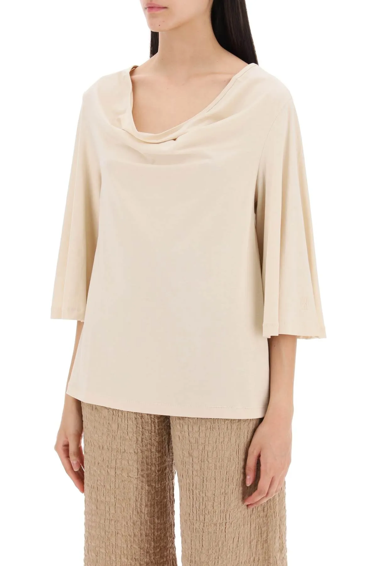 organic cotton t-shirt Q72365003 OYSTER GRAY
