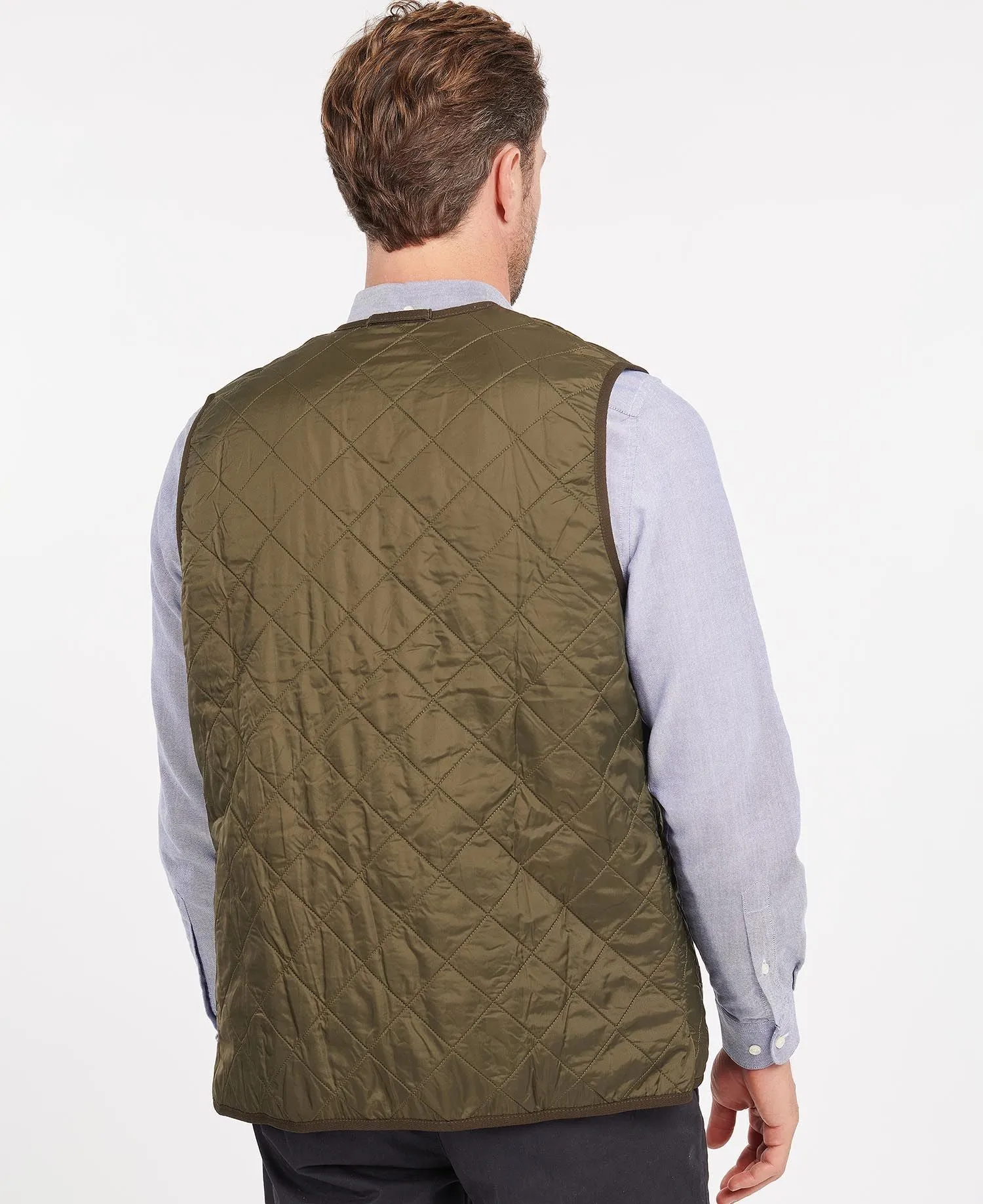 Polarquilt Waistcoat/ Zip In Liner-Olive