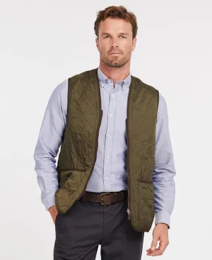 Polarquilt Waistcoat/ Zip In Liner-Olive