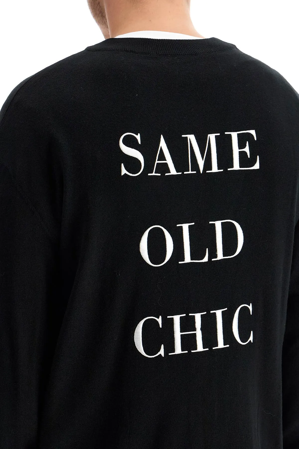 "classic chic cardigan with J0913 5200 BLACK  555