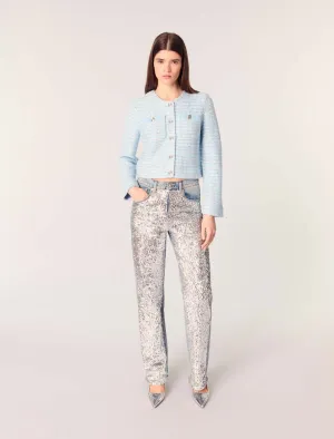 Sequinned cardigan