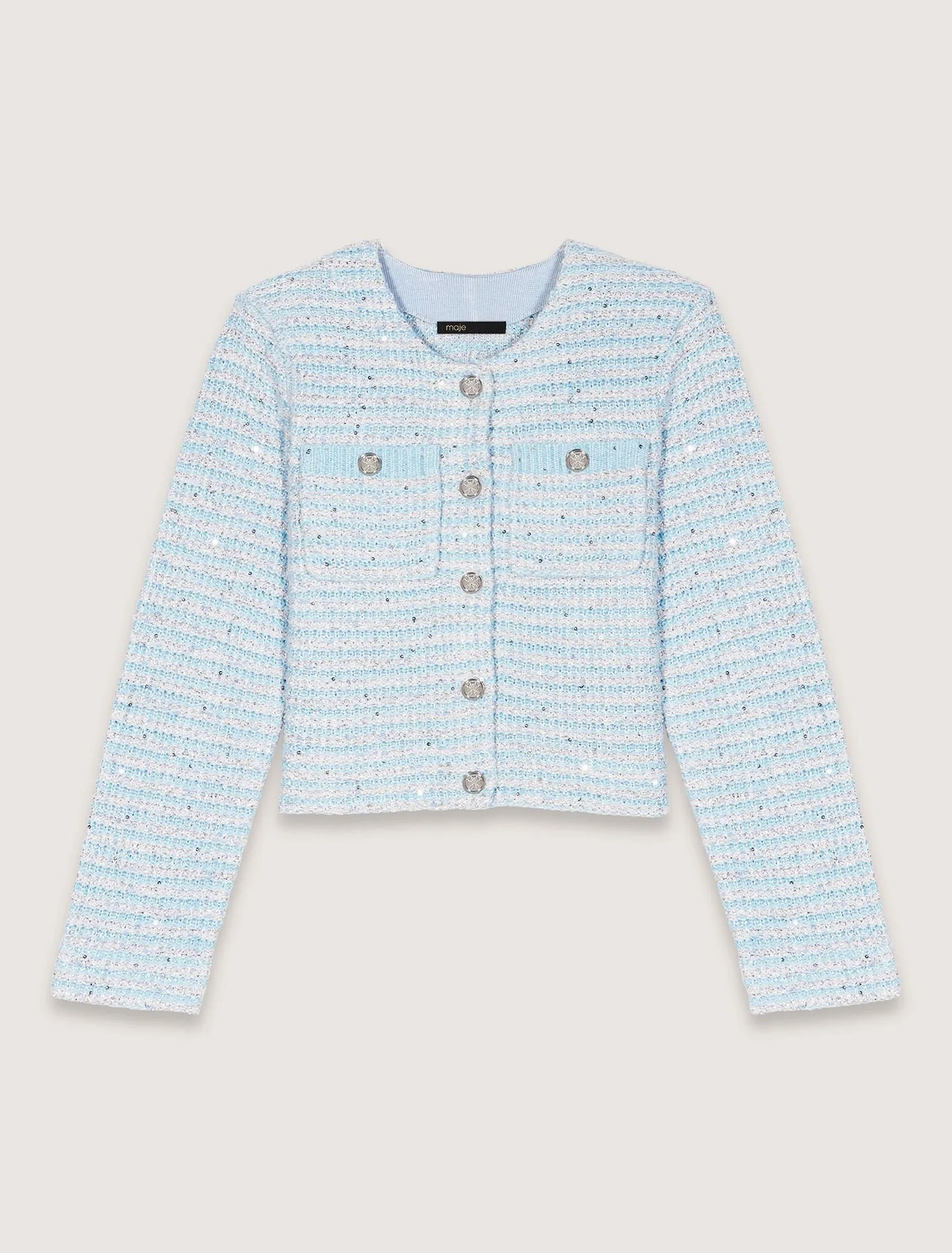 Sequinned cardigan