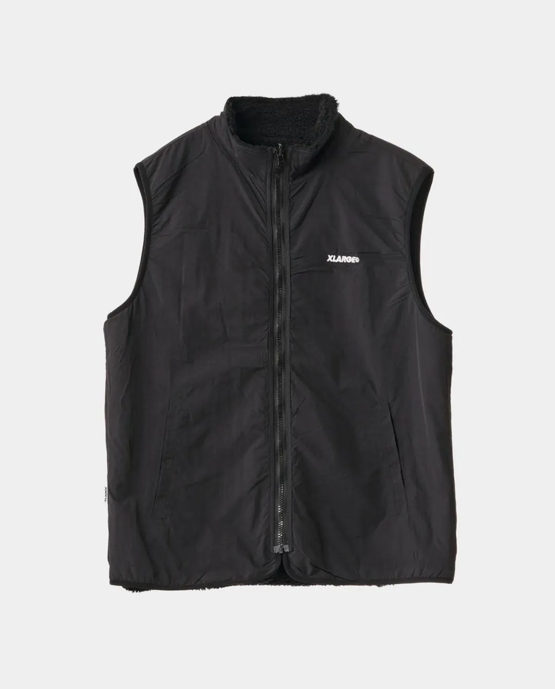 XLarge - Reversible Sherpa Vest - Black